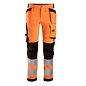 Snickers Workwear 6243 Hi Vis Class 2 Stretch Trousers Holster Pockets