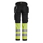 Snickers Workwear 6234  High-Vis Class 1, Stretch Trousers Holster Pockets