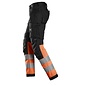 Snickers Workwear 6234  High-Vis Class 1, Stretch Trousers Holster Pockets