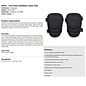 Portwest KP65 - Gel Foam Stabiliser Knee Pads Black