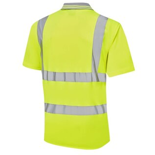 Super Touch Supertouch Hi Vis Birdseye SS Polo Shirt H75/H76 - Class 2