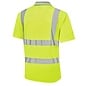 Super Touch Supertouch Hi Vis Birdseye SS Polo Shirt H75/H76 - Class 2