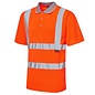 Super Touch Supertouch Hi Vis Birdseye SS Polo Shirt H75/H76 - Class 2