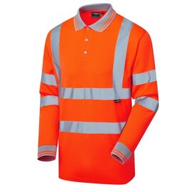 Super Touch 35E4/35E8 Supertouch Long Sleeve Hi Visibility Polo