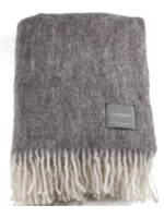 Stackelbergs Plaid Mohair Bright white & Charcoal Melange