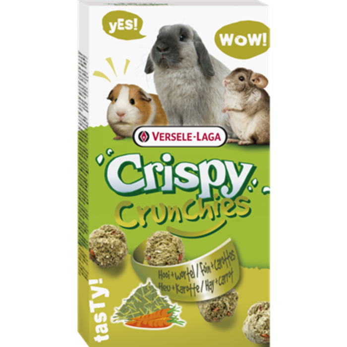 Versele Laga Crispy Crunchies Hooi + Wortel 75 gram