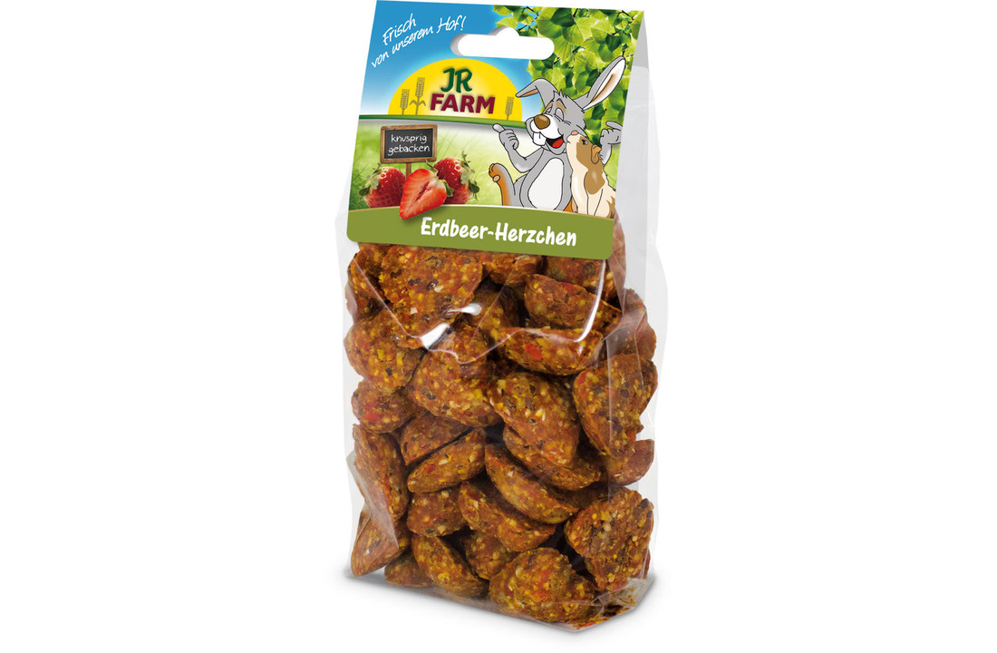 Aardbeienhartjes 150 gram