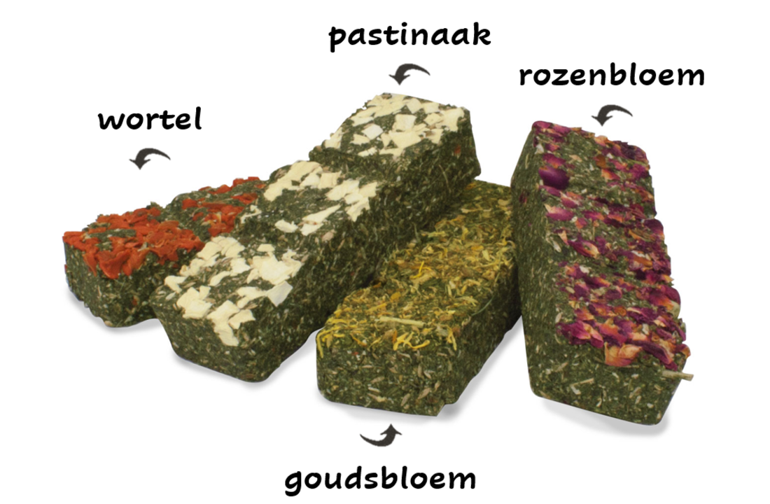 Knabbelreep met hooi 150 gram