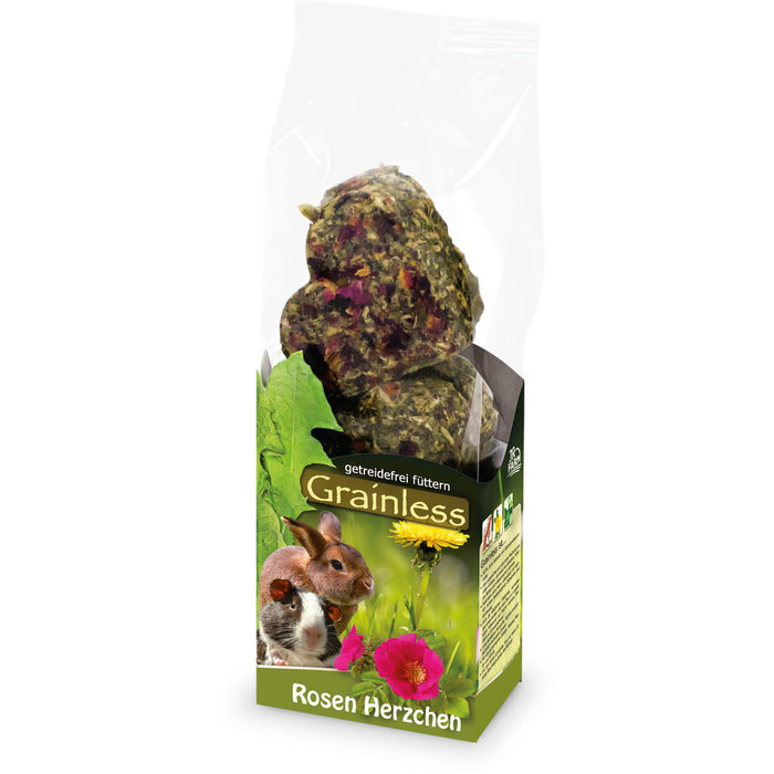 JR FARM Grainless Hartjes rozenbloem 105 gram