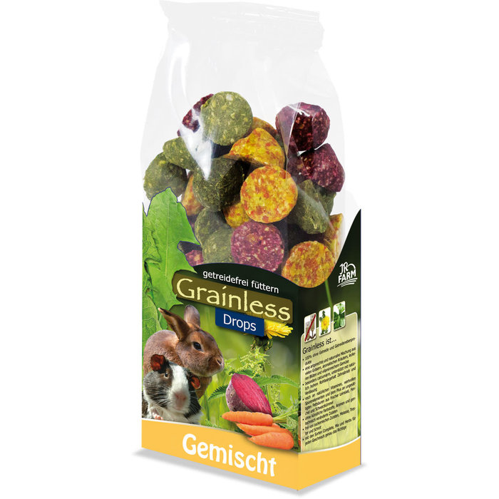 JR FARM Grainless Drops gemengd 140 gram