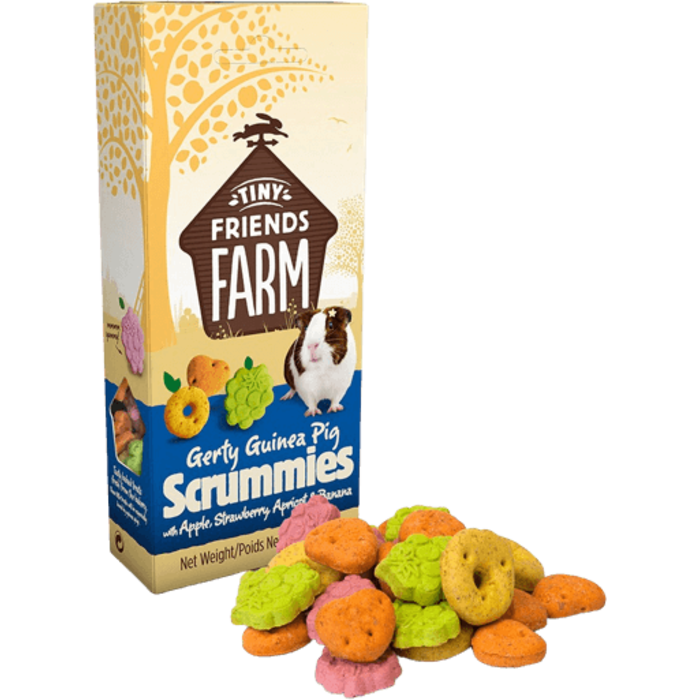 Supreme Tiny Friends Farm Gerty Guinea Pig Scrummies 120 gram