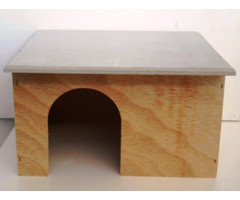 Huismerk Huis met grijs dak