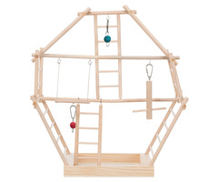 Trixie Houten Ladder-Speelplaats 44 cm (OP=OP)