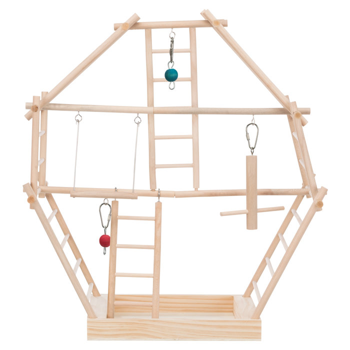 Trixie Houten Ladder-Speelplaats 44 cm (OP=OP)