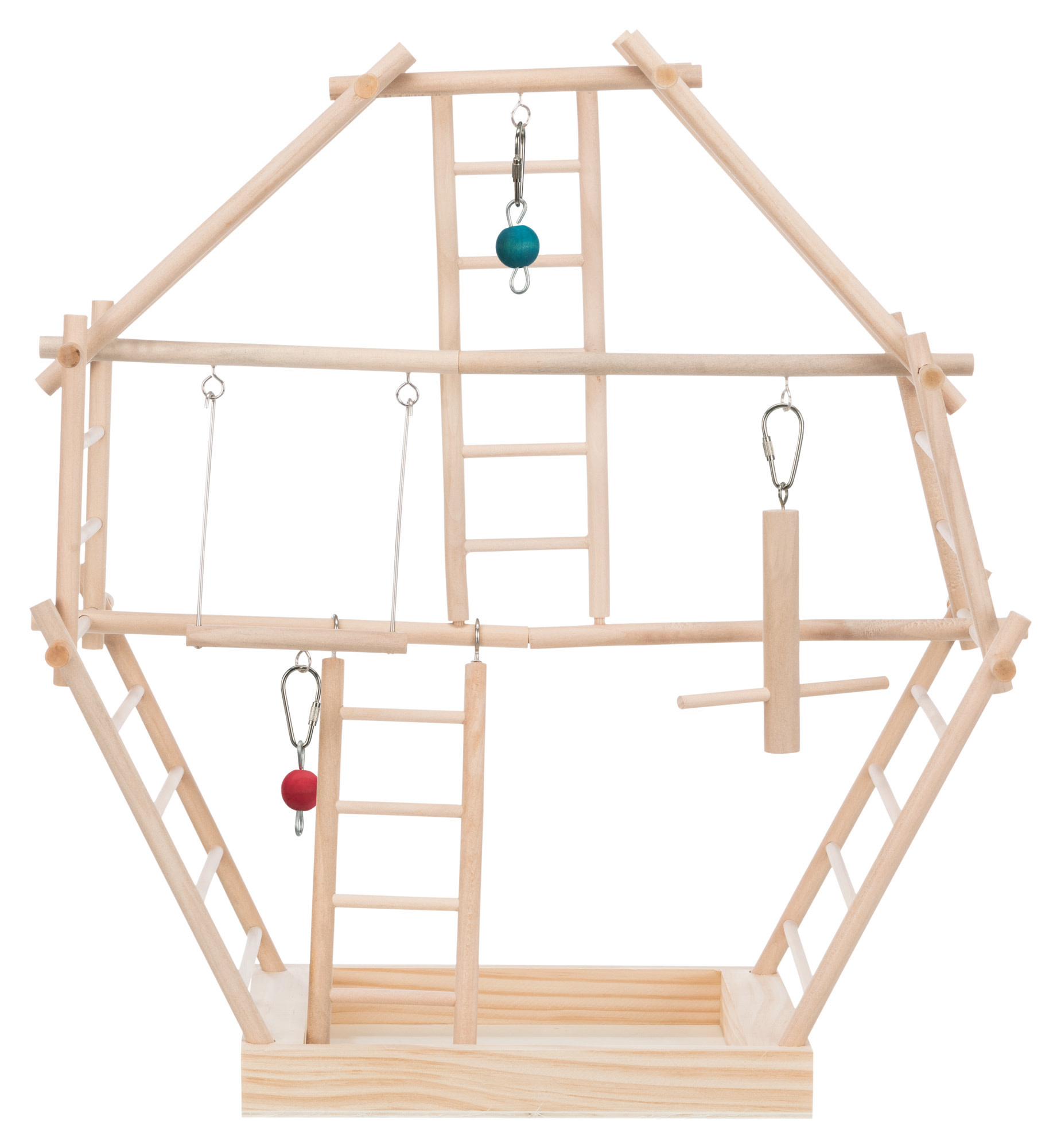 Trixie Houten Ladder-Speelplaats 44 cm (OP=OP)