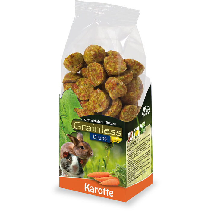 JR FARM Grainless Drops wortel 140 gram