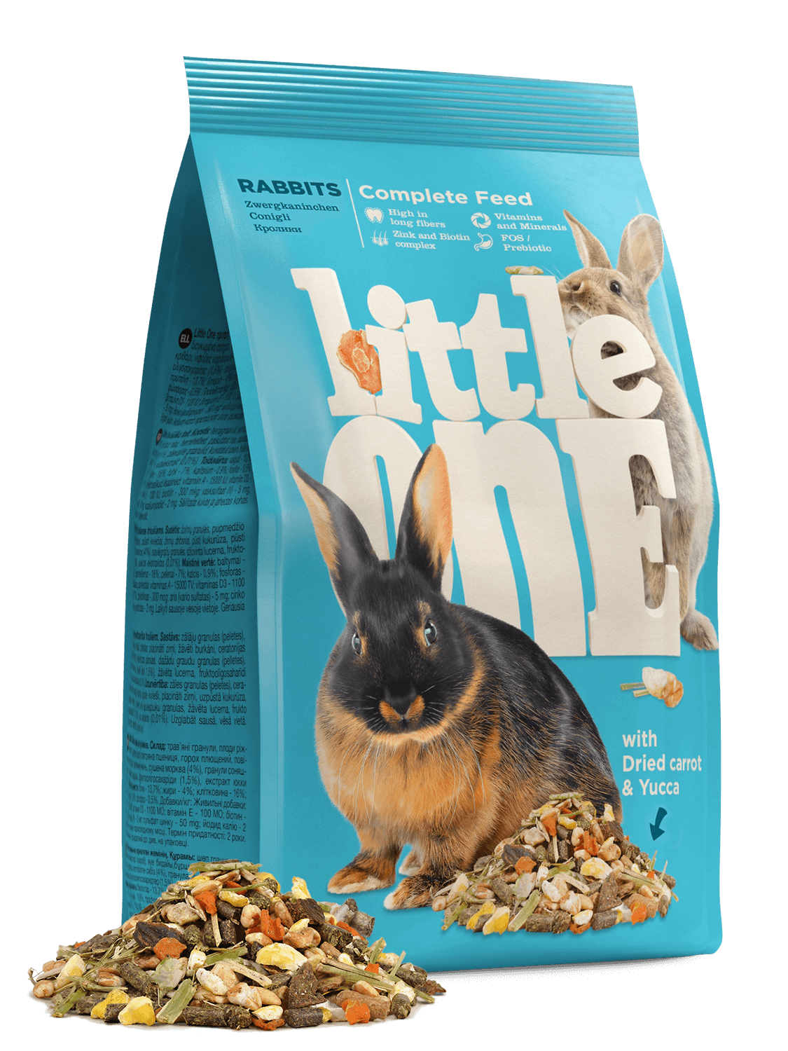 arm Bestuiven Beven Little One konijnenvoer - Rodent Supplies Whoopie