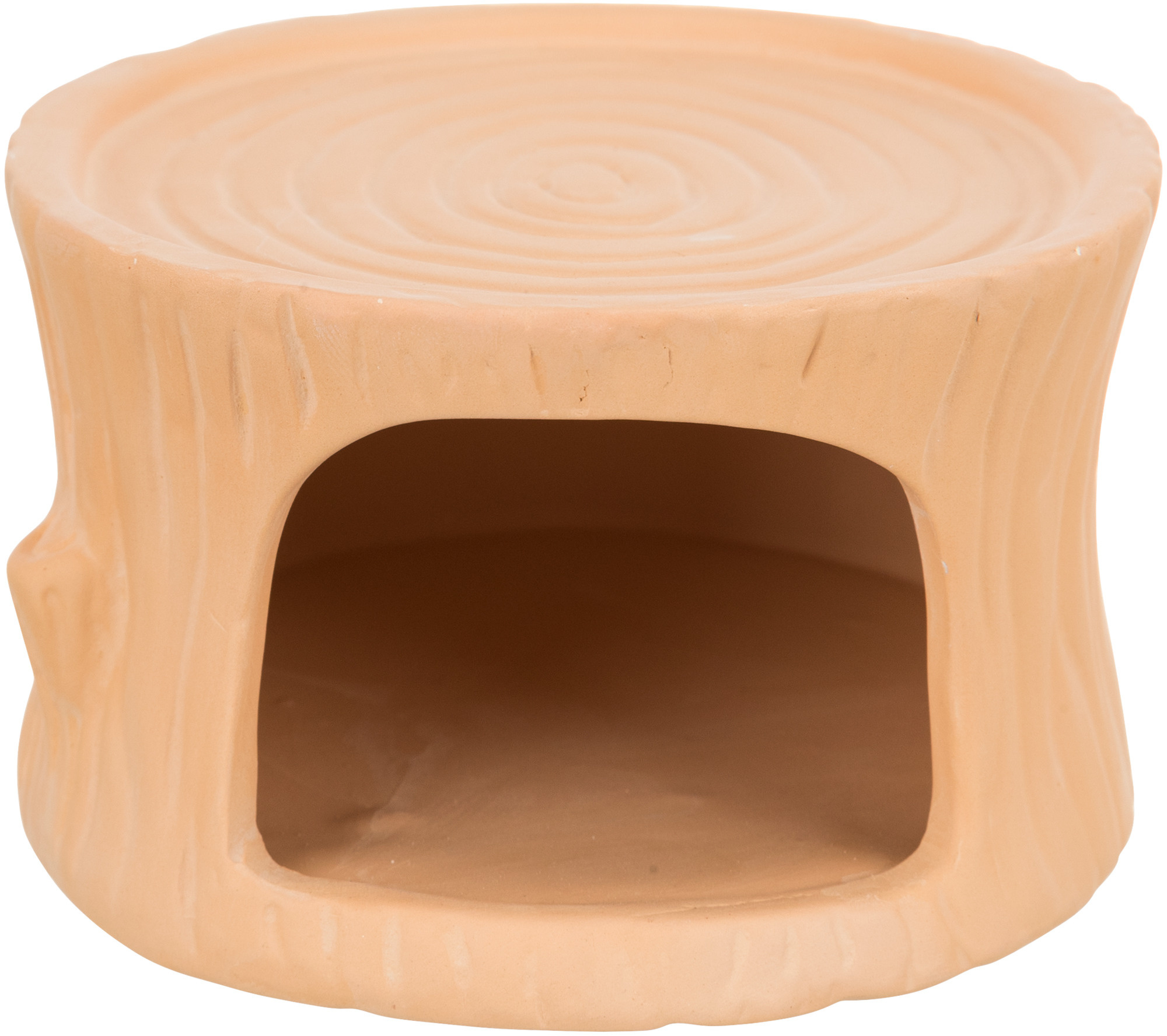 Keramiek terracotta boomstam