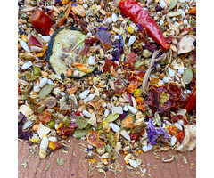 Mixerama Grijze Roodstaartpapegaaien Groente & Kruiden