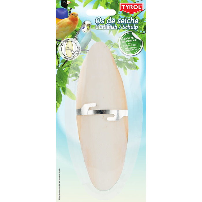 Sepia groot met houder