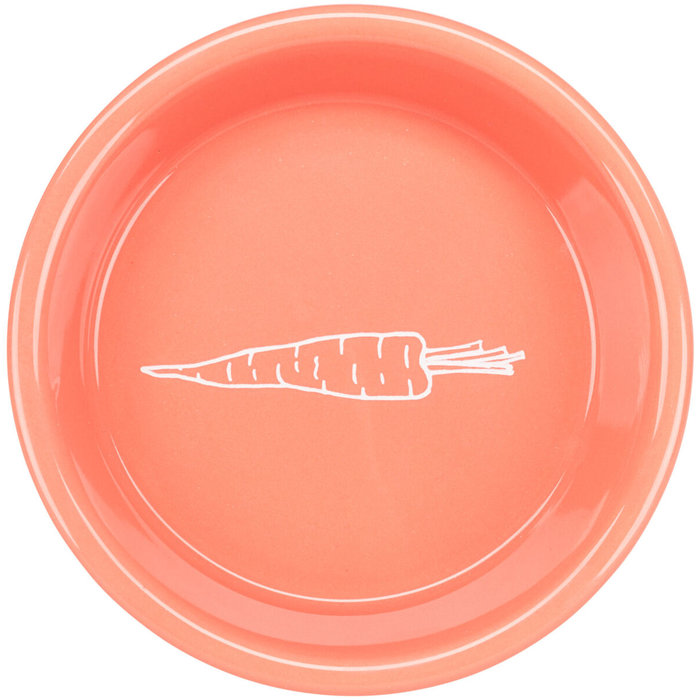 Trixie Keramische voer/waterbak wortel