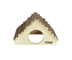 Elmato Klimhuis met boomschors dak