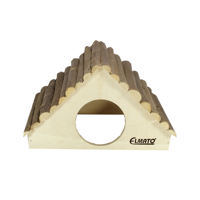 Elmato Klimhuis met boomschors dak