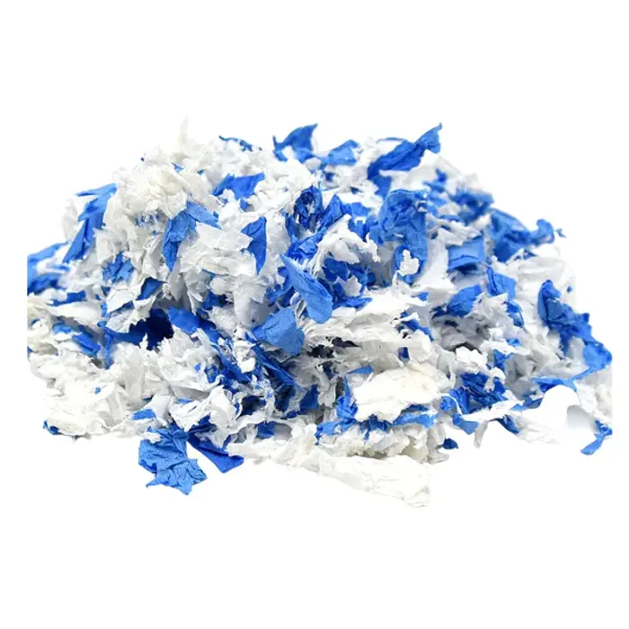 PetsPick Über Über Paper Bedding Blue/White