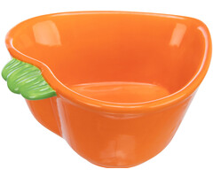 Trixie Keramische Voer/Waterbak Wortel