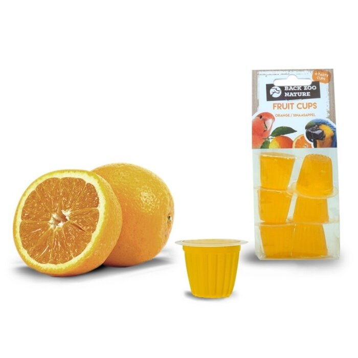 Back Zoo Nature Fruit Cups Sinaasappel (Orange)