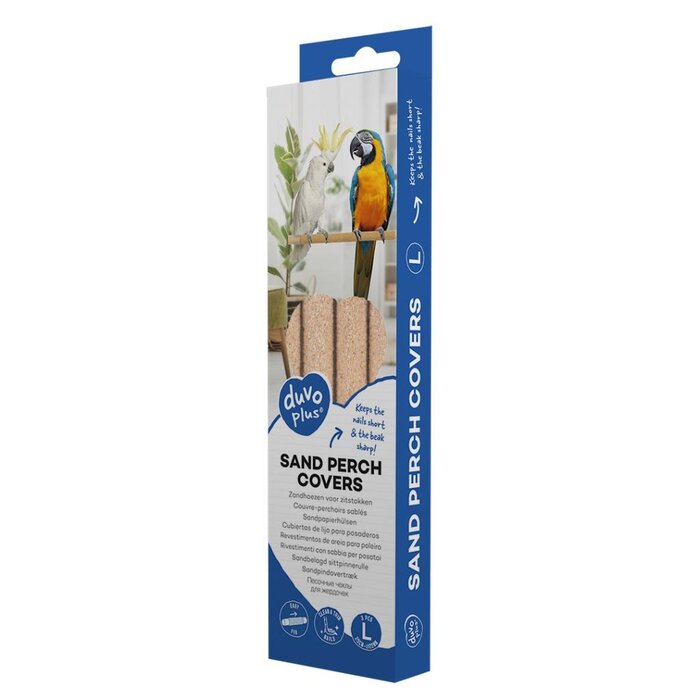Duvoplus Zandpapier hoezen voor zitstokken (OP=OP)
