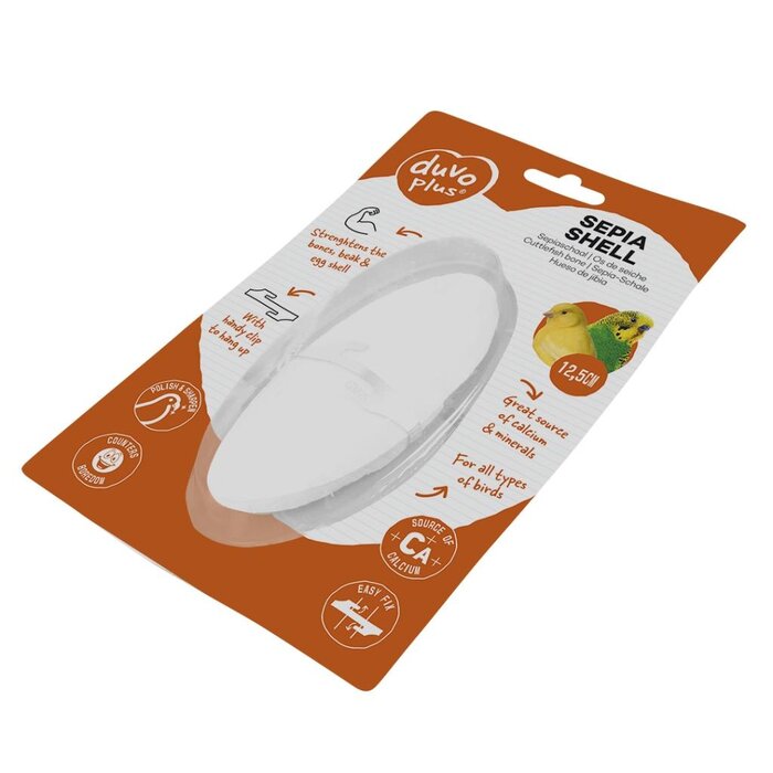 Duvoplus Sepiaschaal met houder