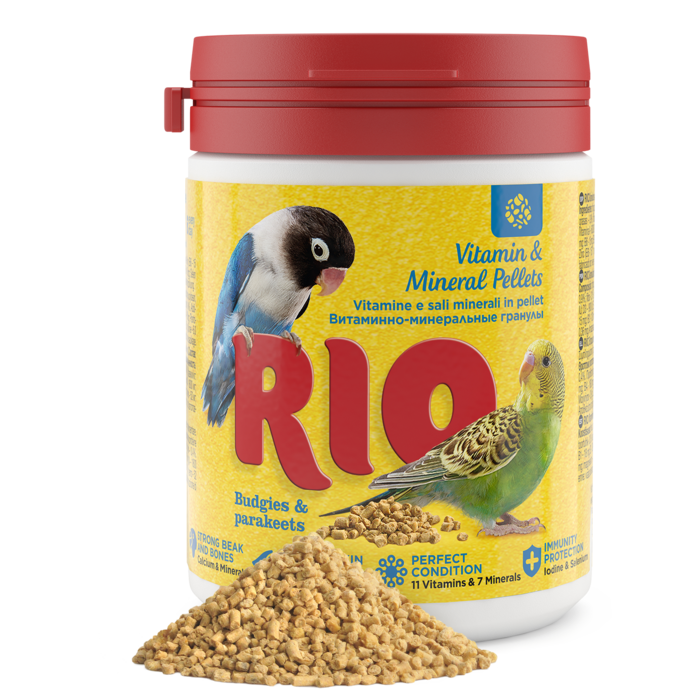 Mealberry RIO Vitamine- en mineralenkorrels voor grasparkieten en parkieten