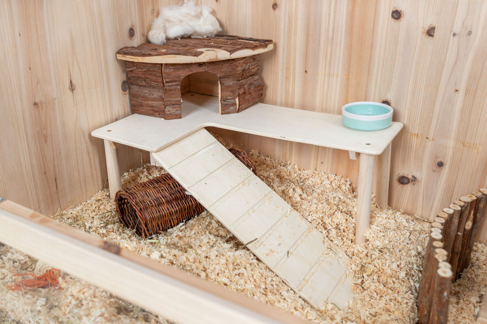 Trixie Houten Plateau met Loopplank