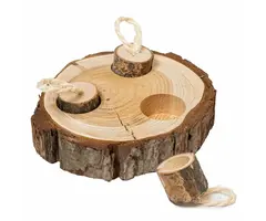 Back Zoo Nature Bark Wood Puzzle