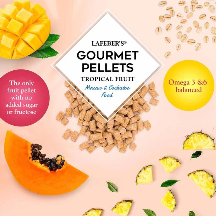 Lafeber Tropical Fruit Gourmet Pellets Macaw / Ara's