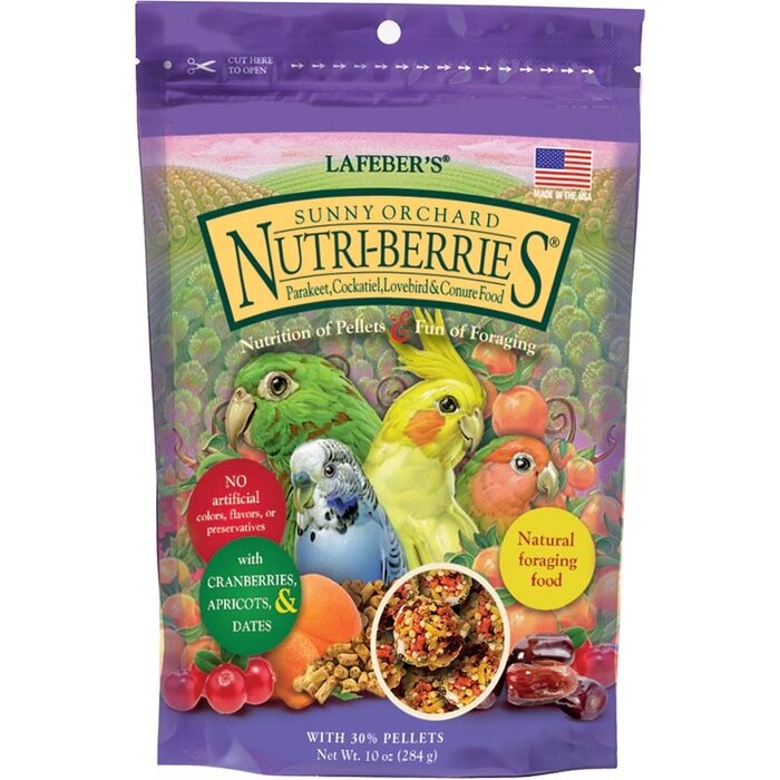 Lafeber Nutri-Berries Sunny Orchard Cockatiels / Valkparkieten