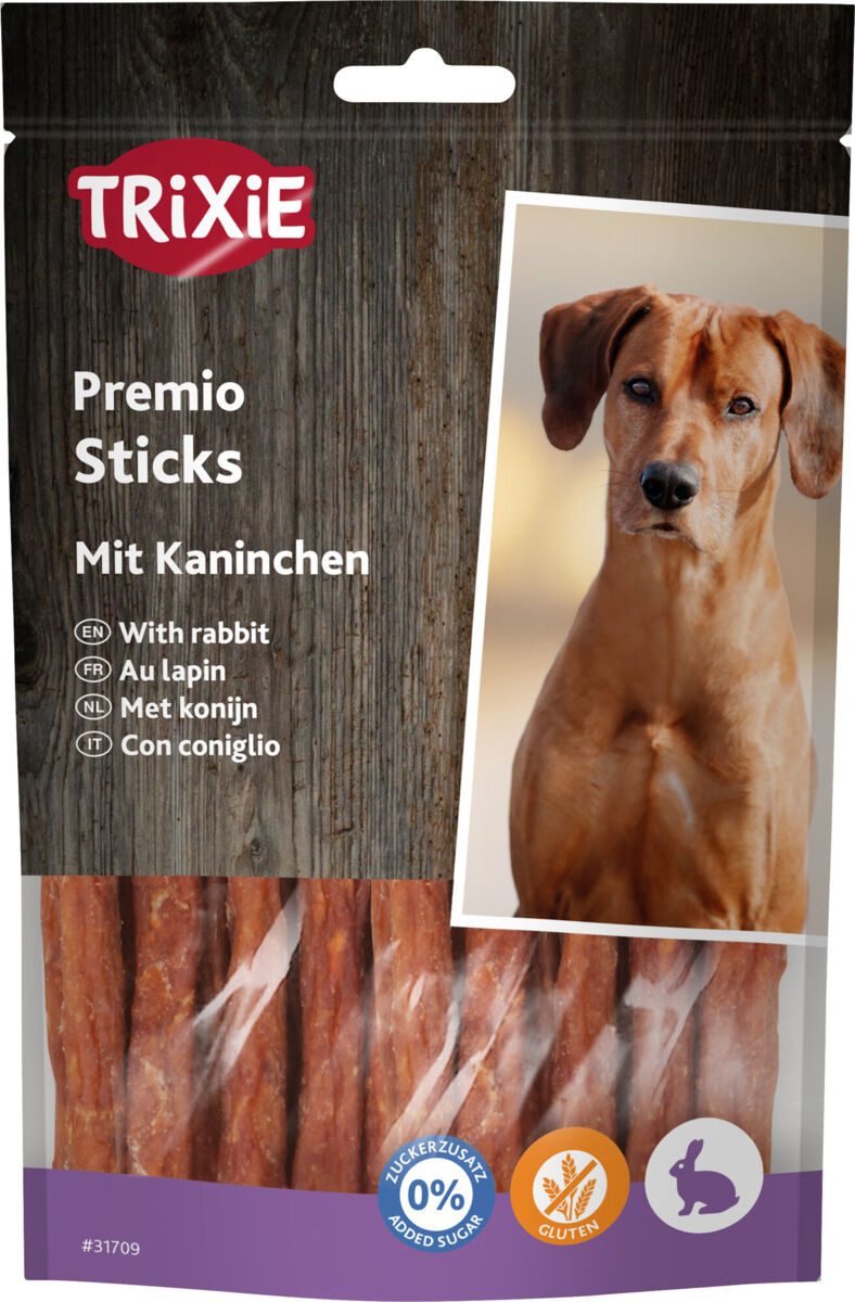 Trixie Premio Sticks met konijn (OP=OP)