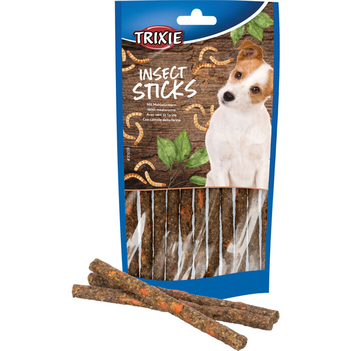 Trixie Insect Sticks met meelwormen