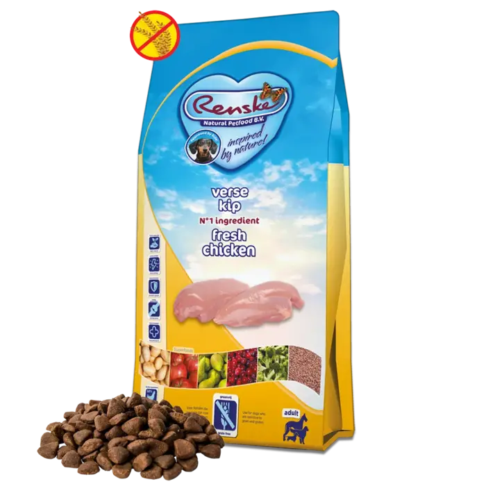 Renske Super Premium Droogvoeding Vers bereide Kip