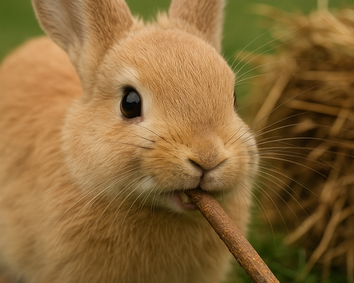 Waarom goede voeding en voldoende knaagmateriaal onmisbaar zijn voor knaagdieren en konijnen