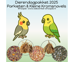 Whoopie Dierendagpakket Parkieten & Kleine Kromsnavels