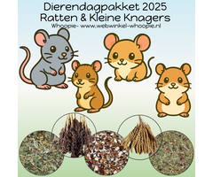 Whoopie Dierendagpakket Ratten & Kleine Knagers