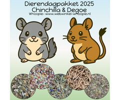 Whoopie Dierendagpakket Chinchilla & Degoe