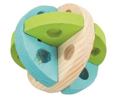 Trixie Houten Speel- en Snackbal (OP=OP)
