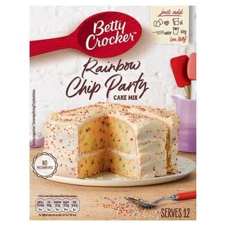 Betty Crocker Betty Crocker Rainbow Party Cake Mix 6x425g