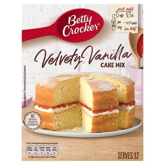 Betty Crocker Betty Crocker Velvety Vanilla Cake Mix 6x425g