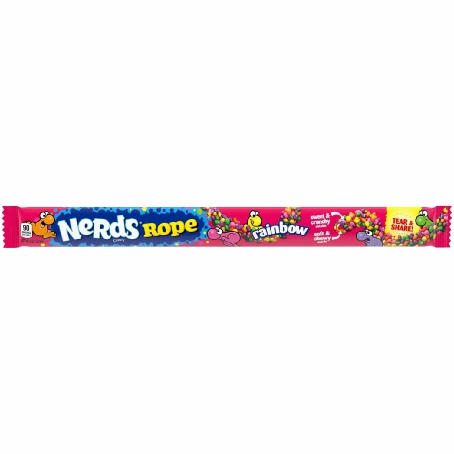 Nerds Rope Wonka Rainbow, Bulk Candy