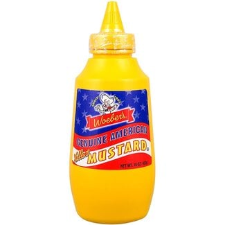 Woebers Woebers American Mustard 12x453g