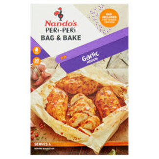 Nandos Nando's Bag & Bake Garlic 12x20g